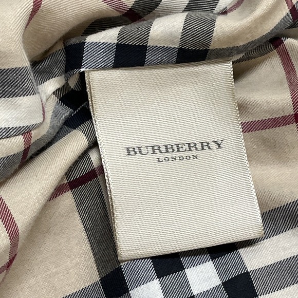 Burberry Josi Trench Coat Orange Nova Check Womens 4 Classic Preppy Old Money - Picture 5 of 16